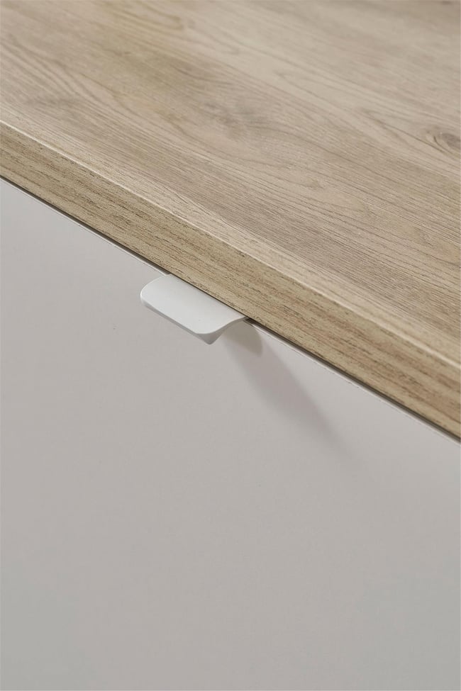 Eymense Palermo Aynalı Yemek Odası Konsolu Krem