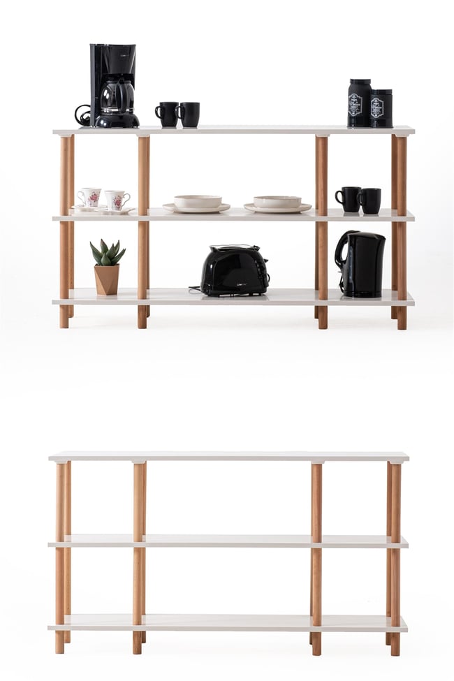 Eymense Pia Çok Amaçlı Konsol Beyaz