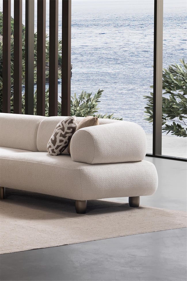 Eymense Solo Mini Puflu Modüler Köşe Koltuk Takımı