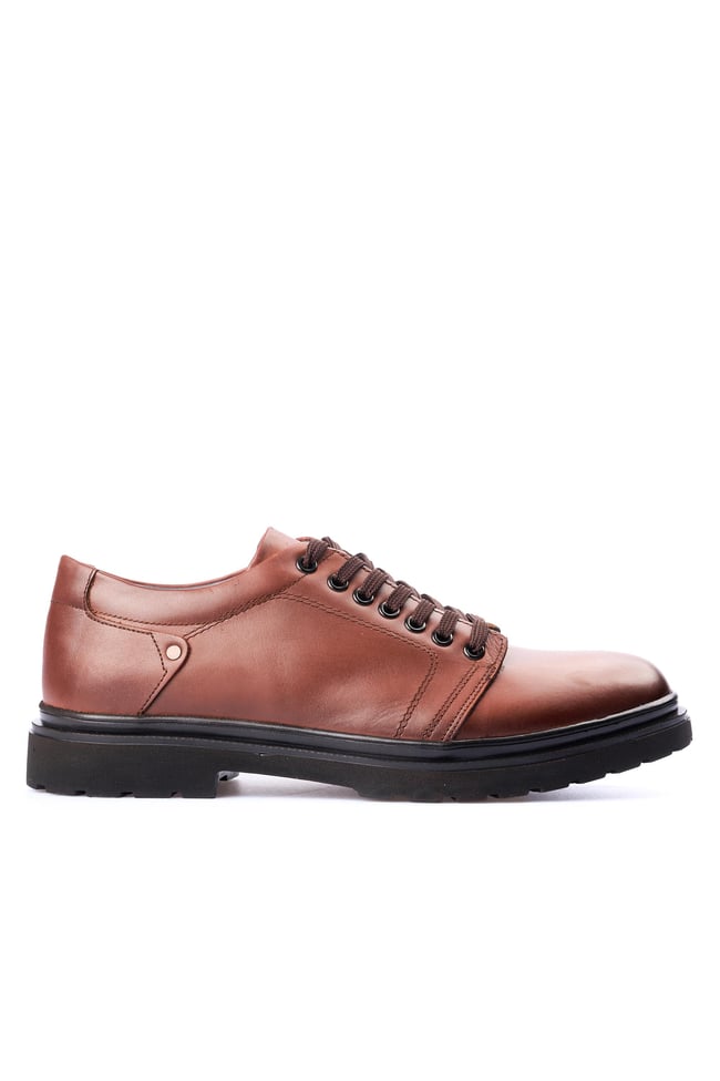 Grand Royal 070 Taba Erkek Deri Casual Ayakkabı
