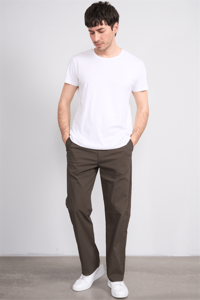 Gülener Y26 207 Haki Erkek Micro Pileli Pantolon S-Xl