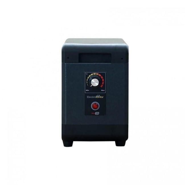 Heatbox HBM2000F Heatbox Mini 2000 watt Monofaze Elektrikli Fanlı Isıtıcı Füme