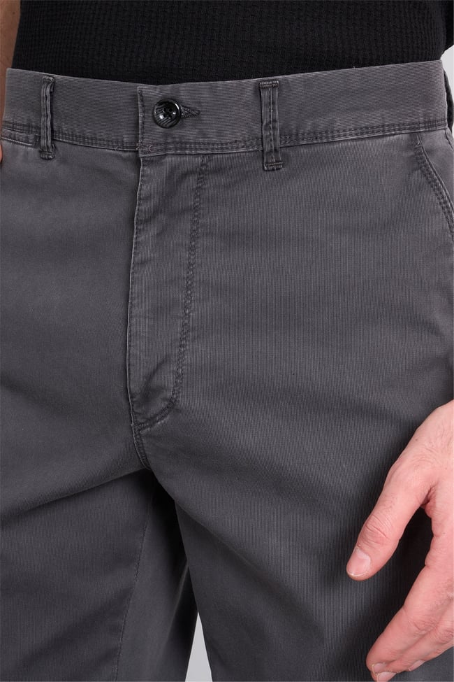 Kagi Y26 Messına Keten Pantolon Füme