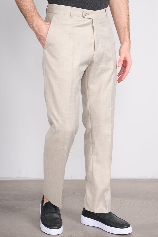 Kagi Y26 Modena Flafil Pantolon Bej