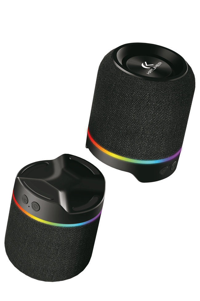 KATJMER BEATRON Bluetooth Hoparlör RGB Işıklı TWS Destekli Taşınabilir Speaker
