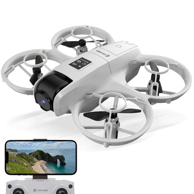 KATJMER NEO Mini Fly Drone Kameralı Akıllı Kontrollü Engel Sensörlü Mini Drone