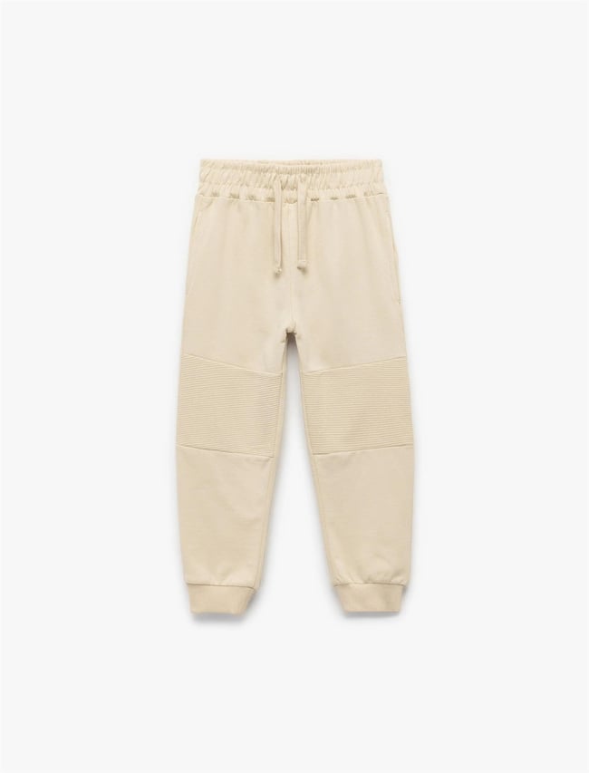 Koton K26 6Wmb40023Tk 057 Bej Erkek Bebek Jersey Eşofman Altı