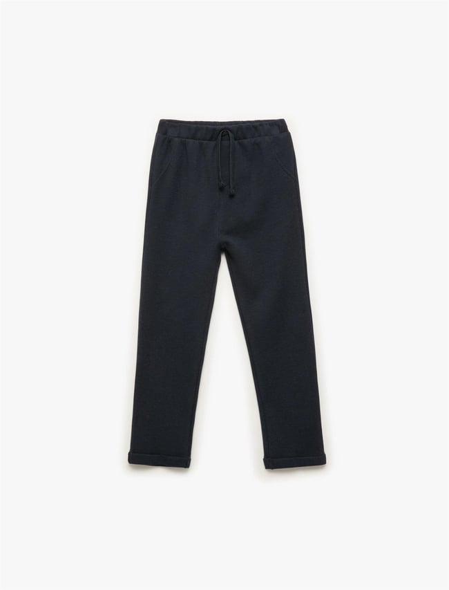 Koton K26 6Wmb40042Tk 704 Lacıvert Erkek Bebek Pamuk Jersey Esofman Altı