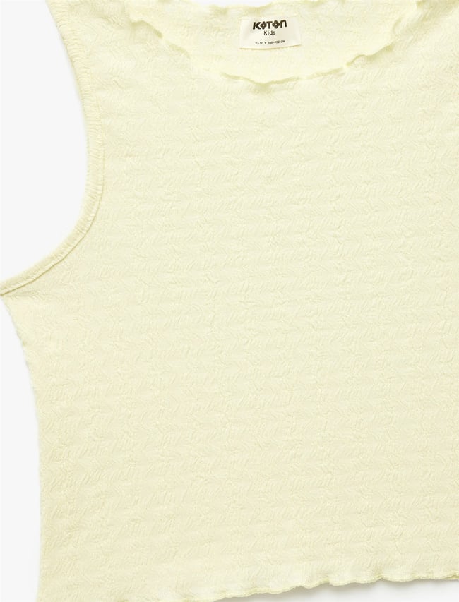 Koton Y26 6Skg10020Ak 274 Pembe Kız Çocuk Jersey Kısa Kol T-Shirt