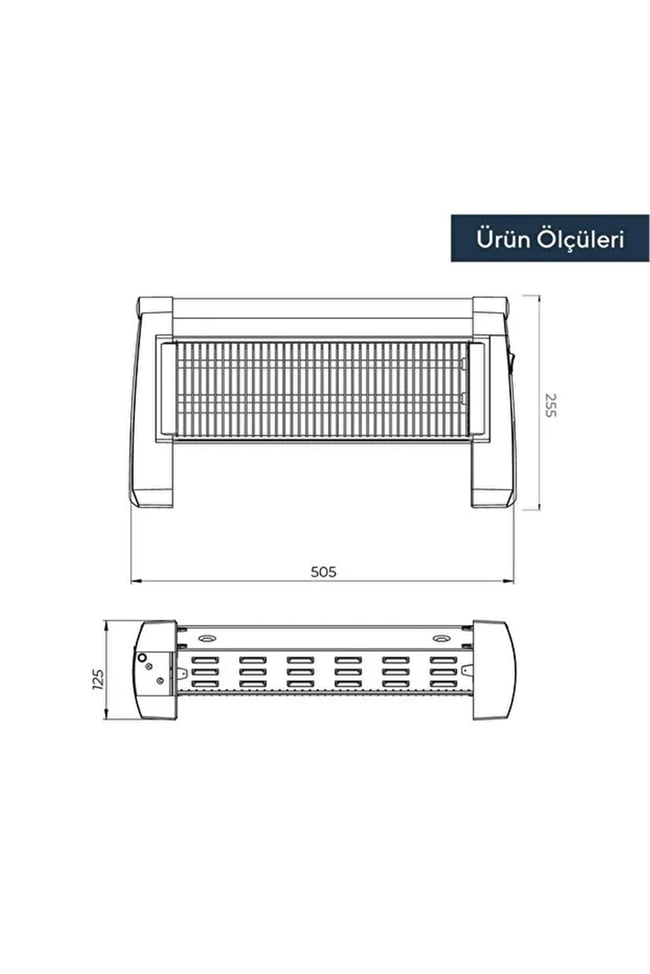 Kumtel Ks-2820 Quartz Isıtıcı 1500 W
