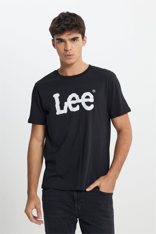 Lee L65QAI01 Siyah Erkek T-shirt