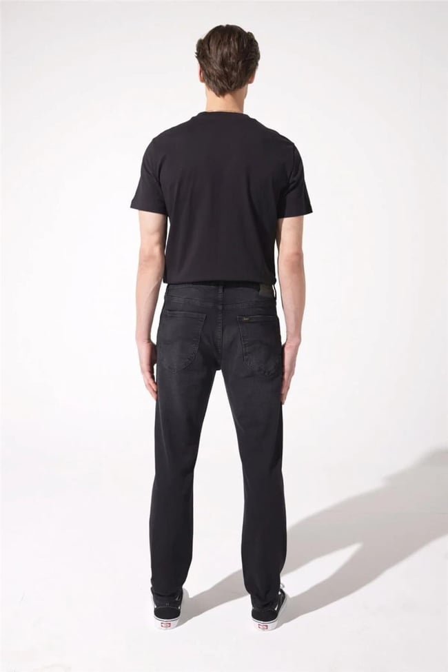 Lee L733011Ev Pıtch Siyah Erkek Austın Denim Jean Pantolon