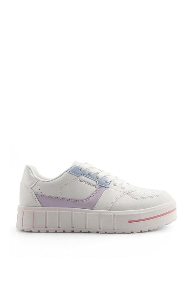 Lumberjack 5M Helene 5Fx Kırık Beyaz Zenne Sneaker Ayakkabı
