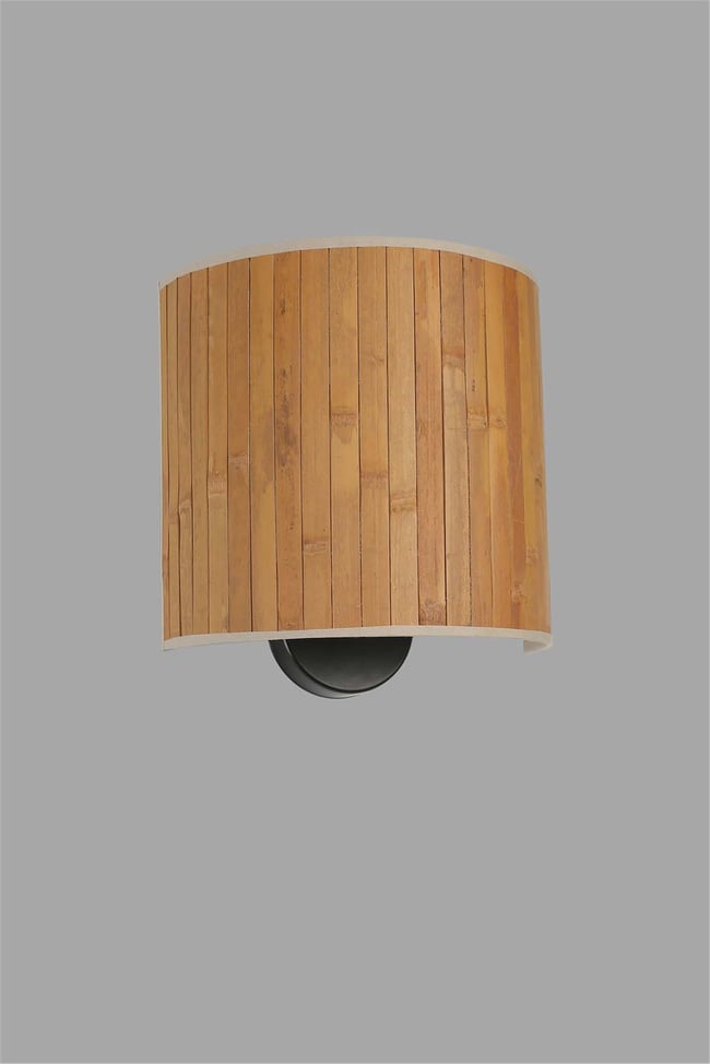 Lumexx Bambu 01 Abajurlu Oval Aplik