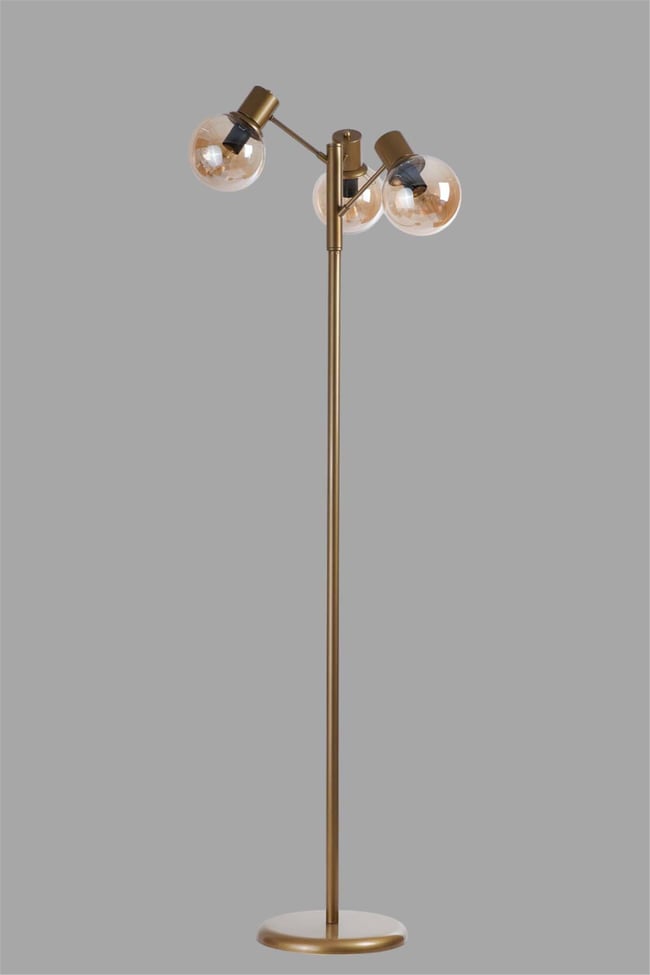 Lumexx Safir 3 Lü Eskitme Lambader Bal Camlı