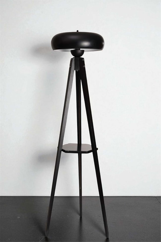 Lumexx Sehbalı Tripod Siyah Lambader Smith Siyah Başlıklı
