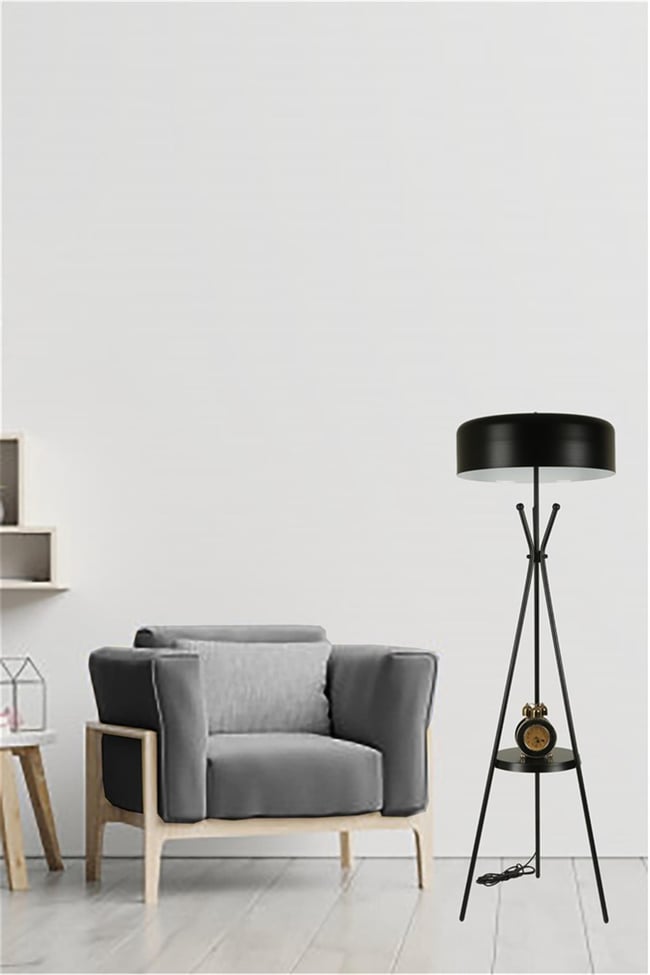 Lumexx Venedik Sehbalı Siyah Büyük Retro 8 Başlıklı