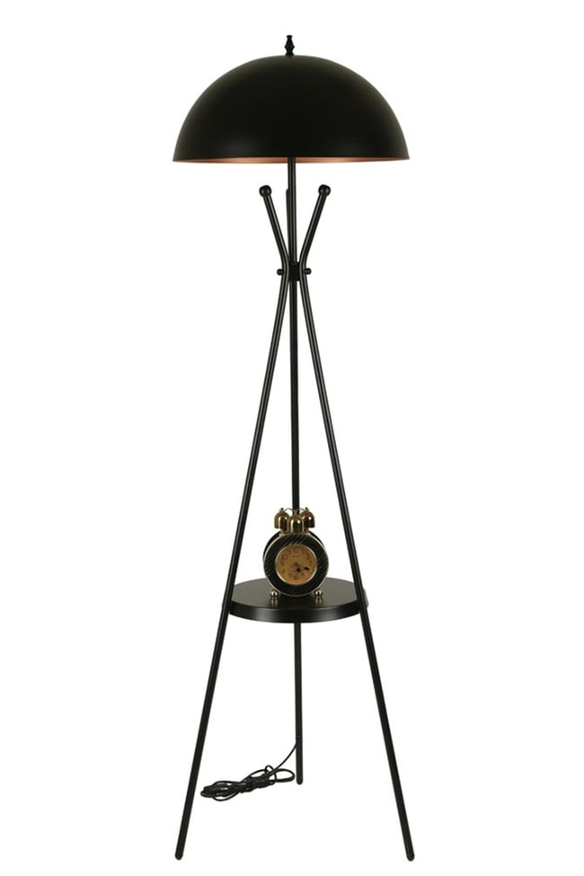 Lumexx Venedik Sehbalı Siyah Büyük Retro Başlıklı