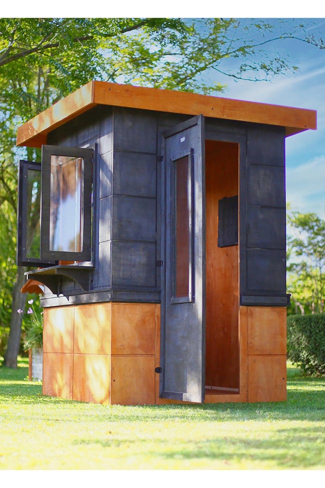 Mandu Ahşap Güvenlik Kulübesi (Güvenlik Kabini) MND293 