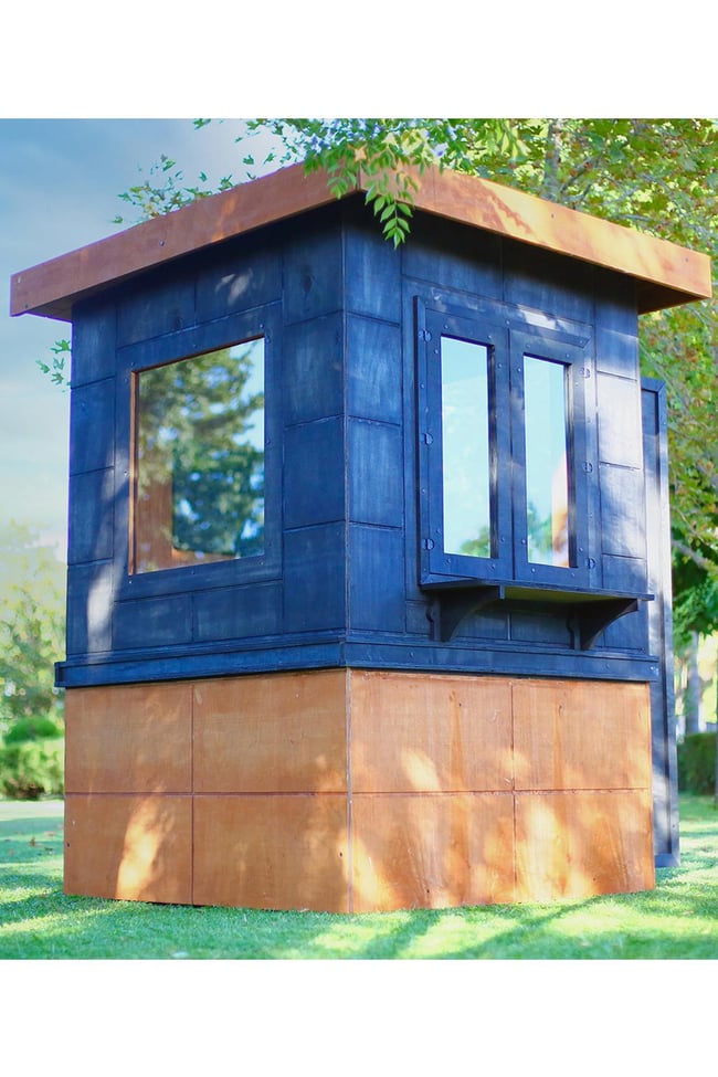 Mandu Ahşap Güvenlik Kulübesi (Güvenlik Kabini) MND293 