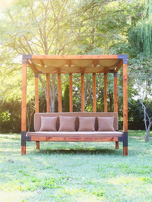 Mandu Ahşap Loca (Dış Mekân Yatak) Sg07