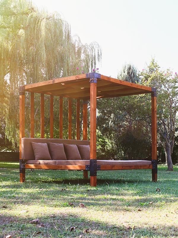 Mandu Ahşap Loca (Dış Mekân Yatak) Sg07