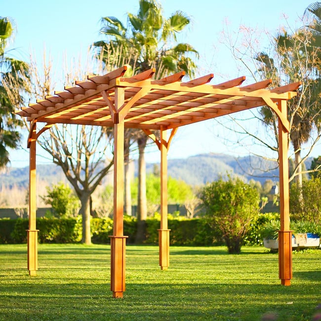 Mandu Ahşap Pergole Kamelya-Mnd154