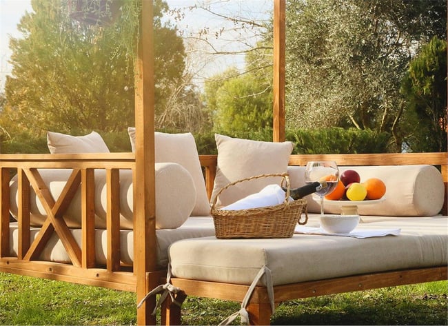 Mandu Exculısıve Ahşap Bahçe Yatağı-Sg03 (Daybed)