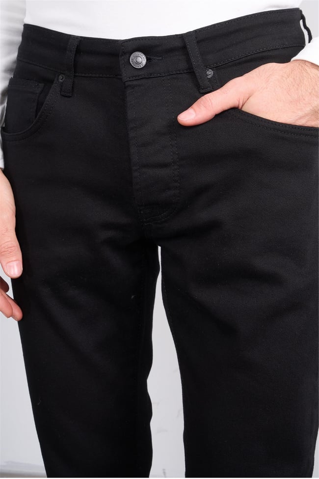 Mareteks 1115-C01-Napolı S.Black Erkek Denım Pantolon