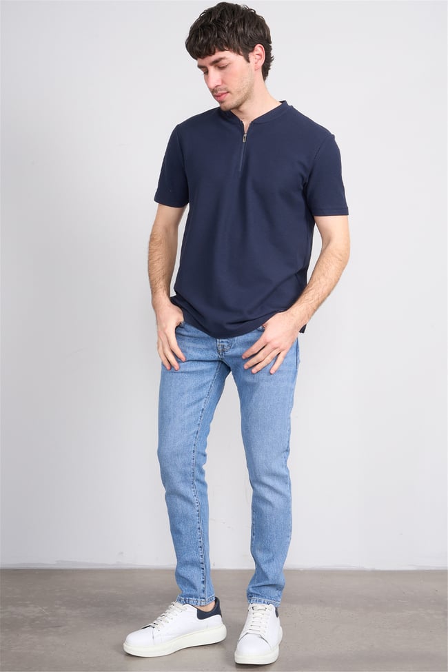 Mareteks 1115-C70-Napolı M-L Blue Zkb. Erkek Denım Pantolon