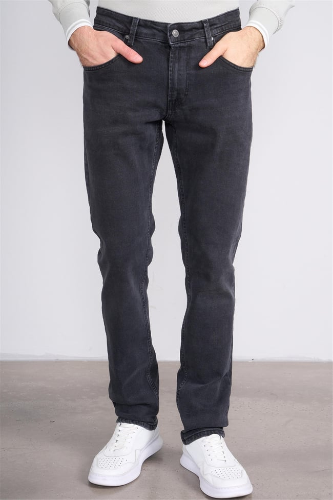Mareteks 2211-C03-Parma Fume Black Zkb. Erkek Denım Pantolon