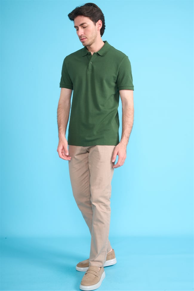 Mareteks 2652 Js Neftı Erkek Polo Yaka Basıc Pıke T-Shırt
