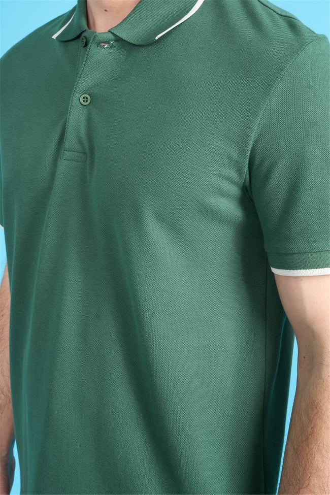 Mareteks 2653 Js Neftı Erkek Polo Yaka Garnılı Pıke T-Shırt