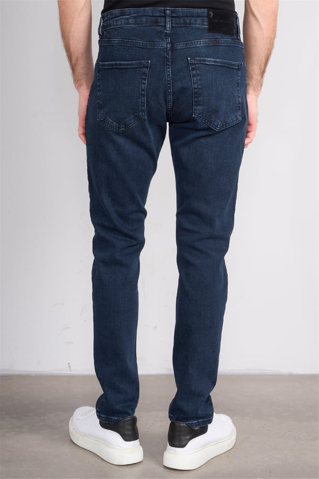 Mareteks 3300-C64-Tokyo Blue Black Zkb. Erkek Denım Pantolon