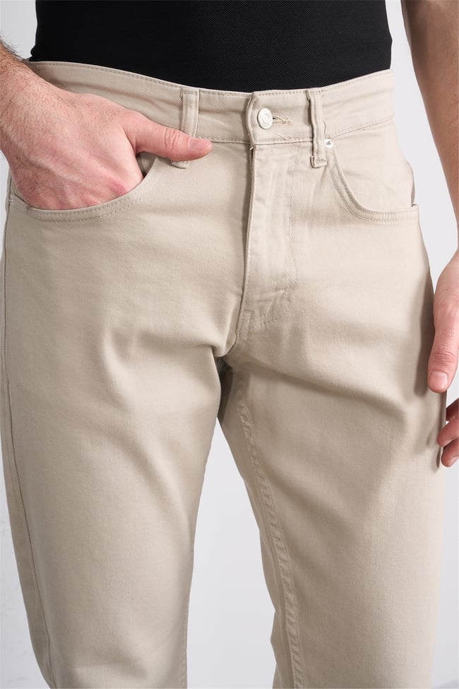 Mareteks 4412-C66-Texas Beıge P.B. Erkek Denım Pantolon