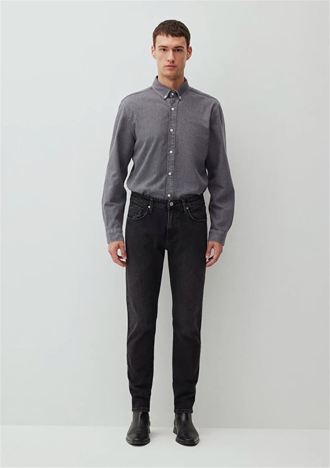 Mavı M0010172-87848 London Deep Smoke Classıc Denım Erkek Tapered Denım Pantolon