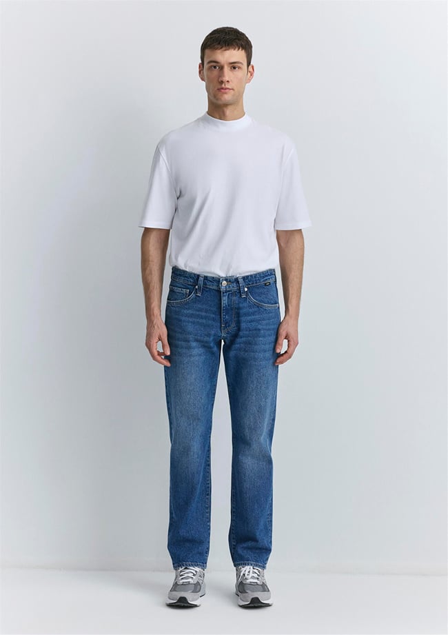 Mavı M0020233733 Hunter Indıgo Rıgıd Denım Erkek Regular Denım Pantolon