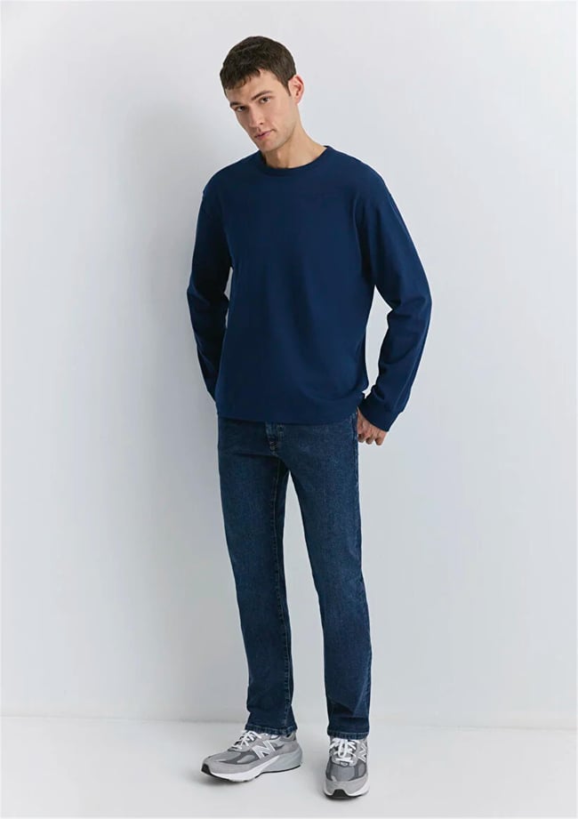 Mavı M0020283045 Hunter Rınse 90’S Tokk Erkek Regular Straıght Denım Pantolon