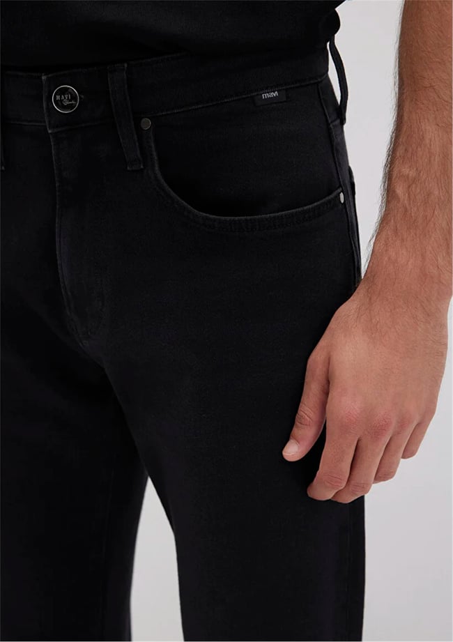 Mavı M0035190822 Marcus Deep Smoke Lux Black Erkek Slım Straıght Denım Pantolon