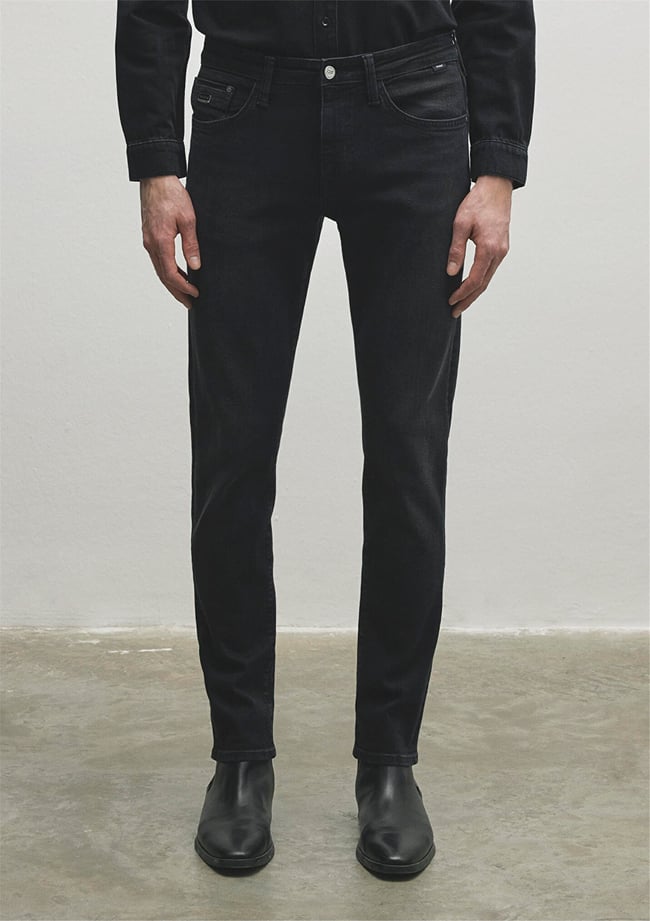 Mavı M0042286544 Jake Deep Smoke Lux Black Erkek Skınny Denım Pantolon