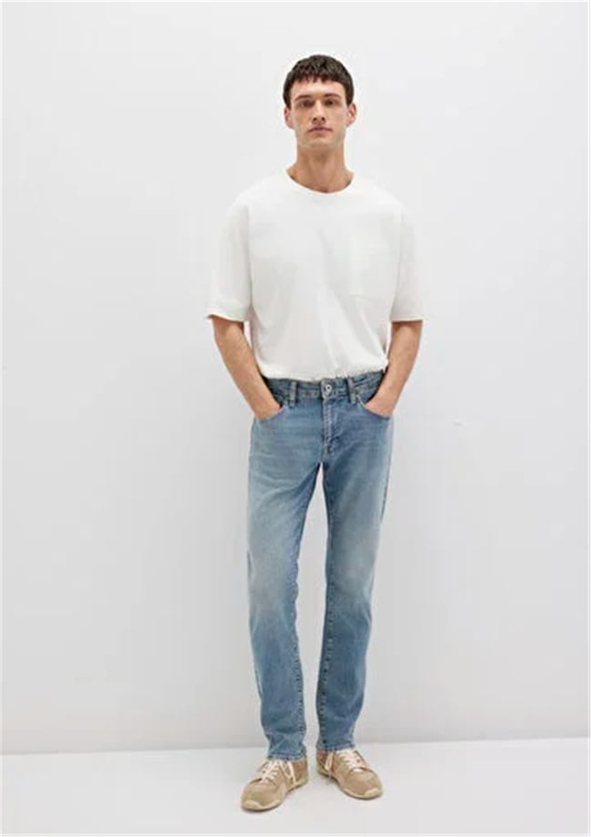 Mavı M0042290814 Jake Authentıc Lt Blue Mavı Pro Erkek Skınny Denım Pantolon