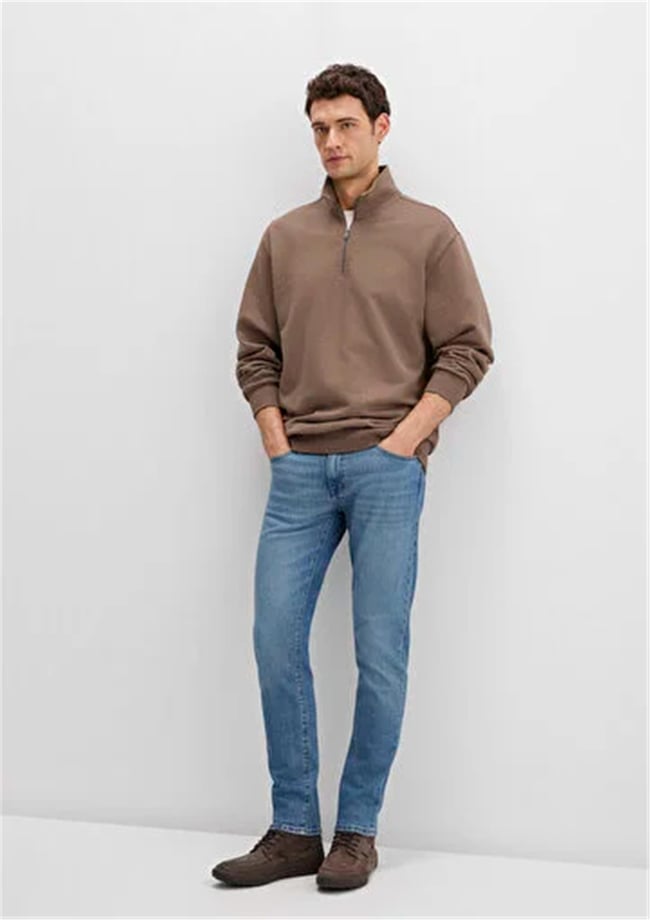 Mavı M0042490984 James Mıd Sky Blue 90S Str Erkek Skınny Denım Pantolon