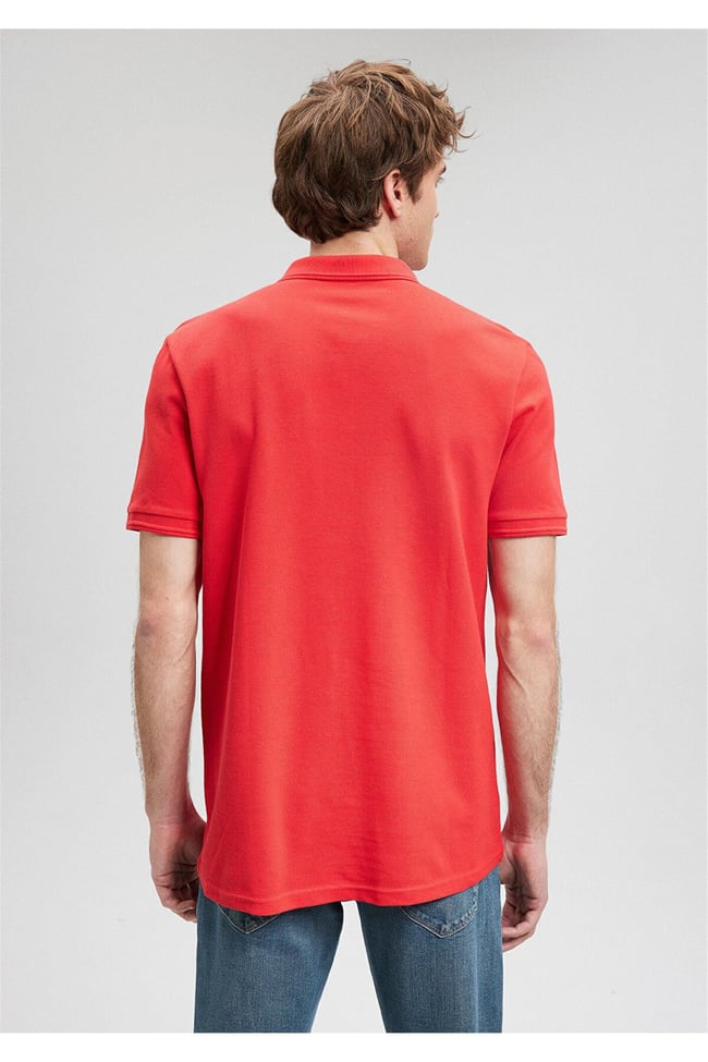 Mavi M064946-70471 Kırmızı Erkek Slim Polo T-Shirt