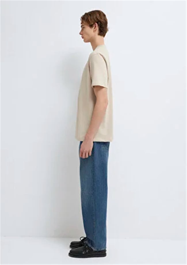 Mavi M066249-620 Bej Erkek T-Shirt