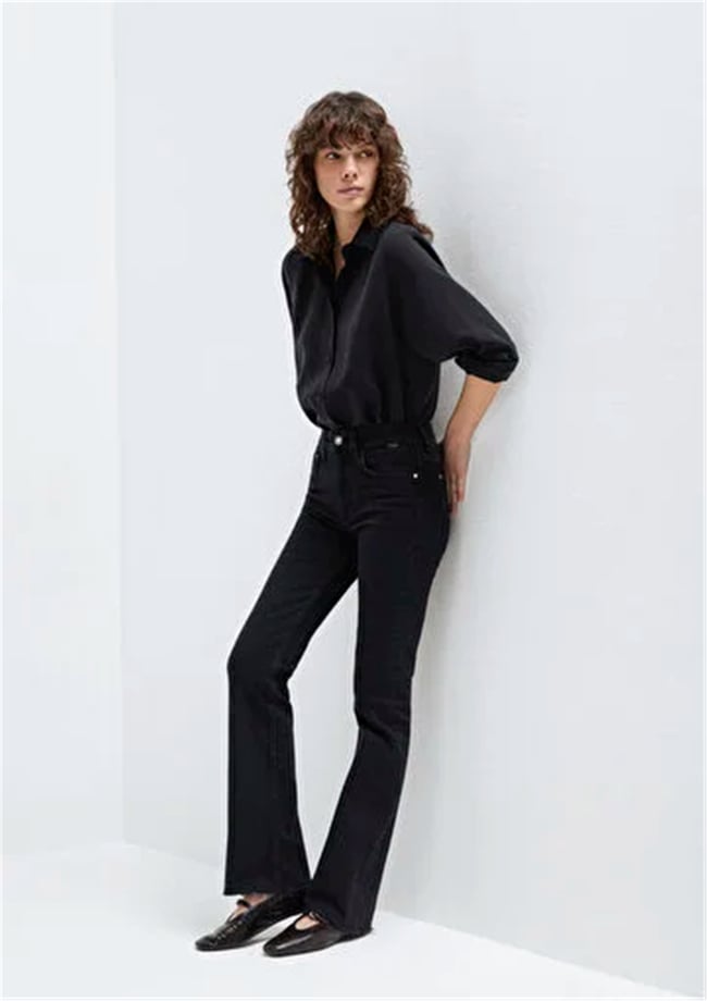 Mavı M101225-80998 Marıa Smoke Gold Premıum Kadın Flare Boot Cut Denım Pantolon