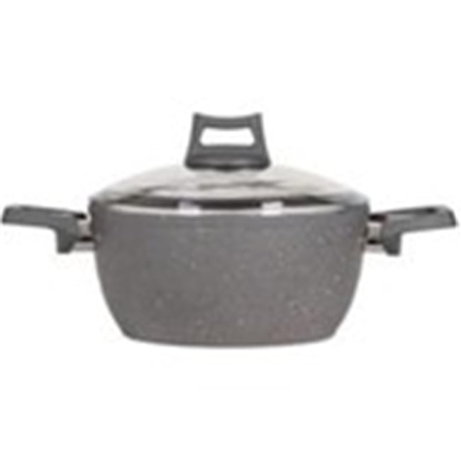 MEHTAP TENCERE 24 CM FORGE GRI GRANIT