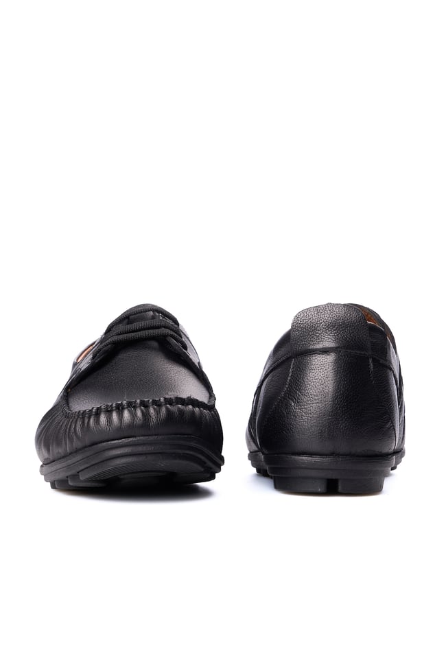Meva 9105 Siyah Erkek Deri Comfort Ayakkabı