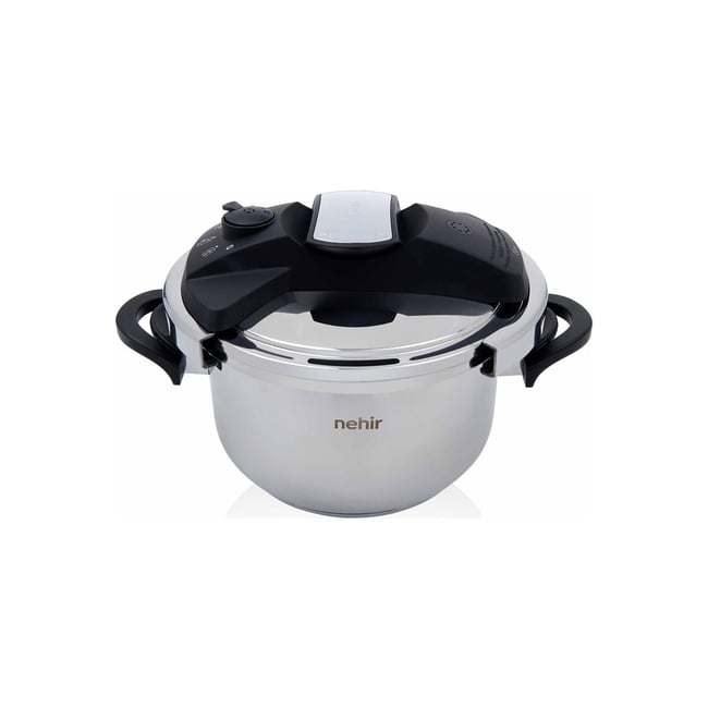 Nehir 29012 Sılver Matik 5 Lt-Düdüklü Tencere