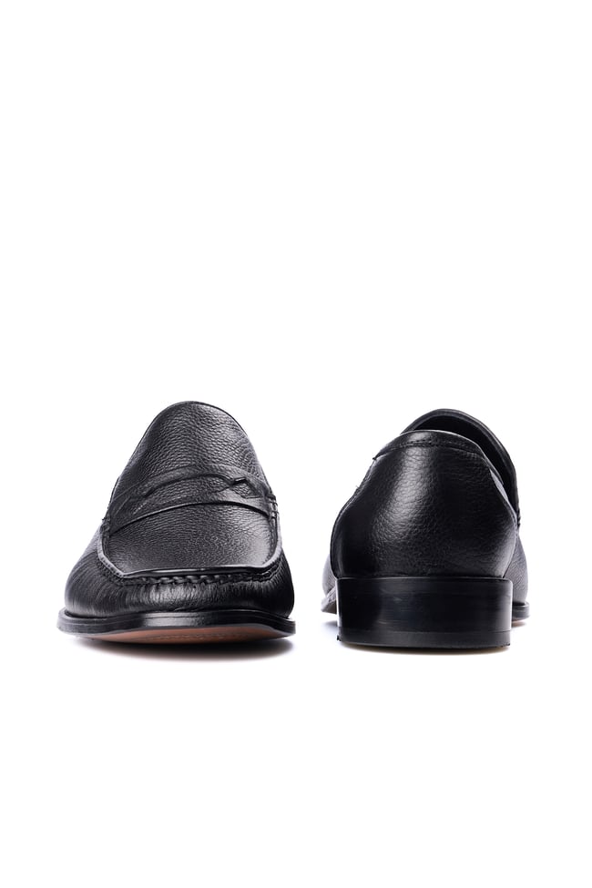 Nevzat Zöhre 031 Siyah Erkek Deri Kosele Klasik Ayakkabı