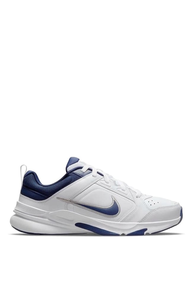 Nıke Dj1196 Defyallday 100 Whıte/Mıdnıght Navy-Metallıc Sılver Mrd Yuruyus Ayakkabısı